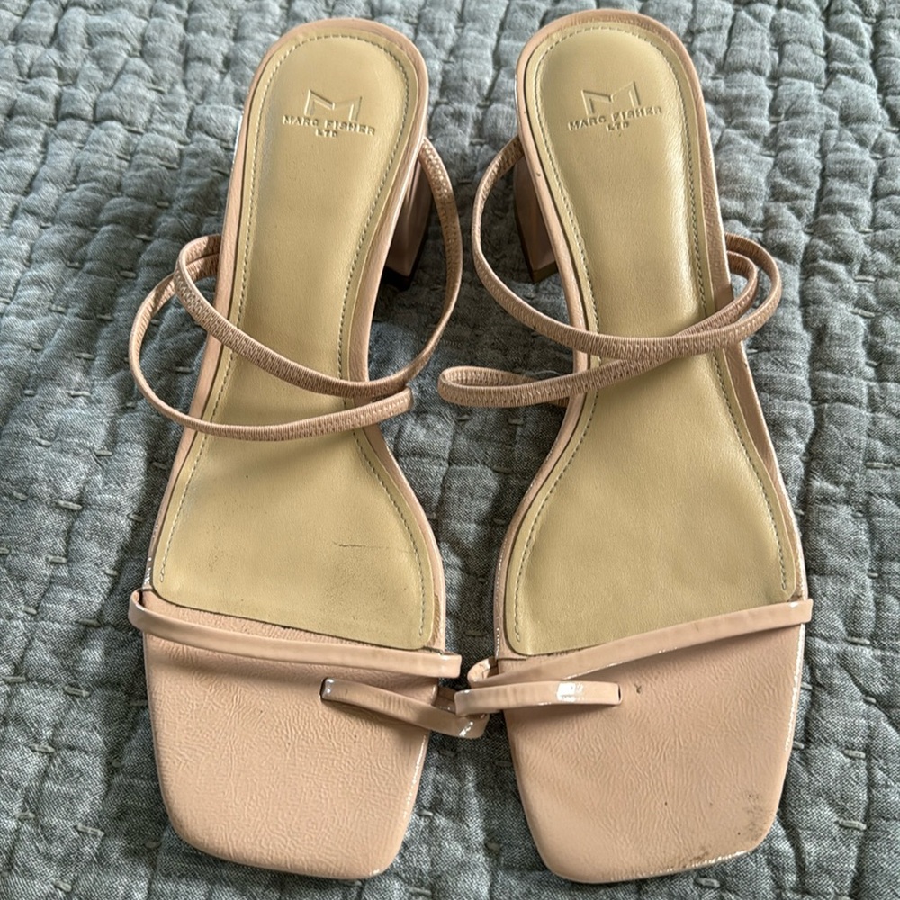 Marc Fisher backless heels